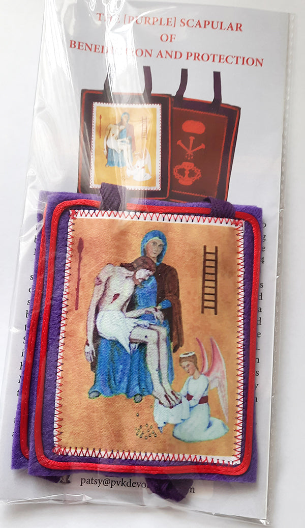 Purple Scapular of Benediction and Protection, Prophecy of Marie Julie Jahenny, Scapular of Protection.
