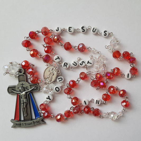 Divine Mercy Jesus I Trust In You Rosary