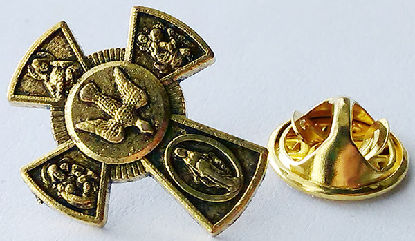 Four Way Cross - Lapel Pin