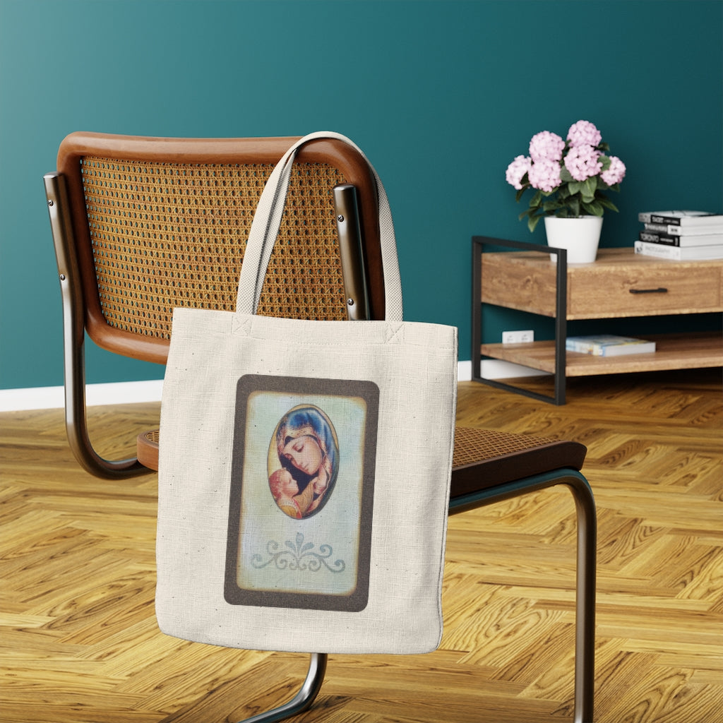 Our Lady with Baby Jesus Tote Bag