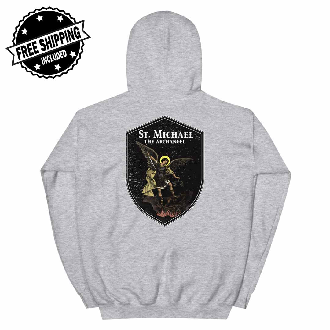 Saint Michael Hoodie Rosary Devotionals