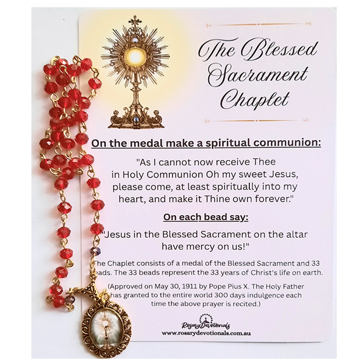 Blessed Sacrament Chaplet