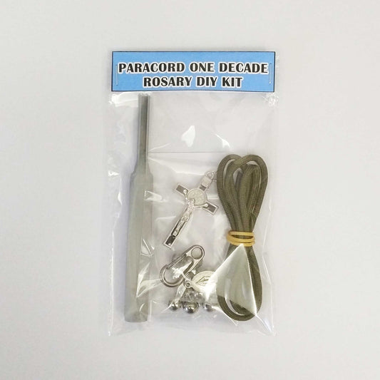 One Decade Paracord Rosary DIY Kit