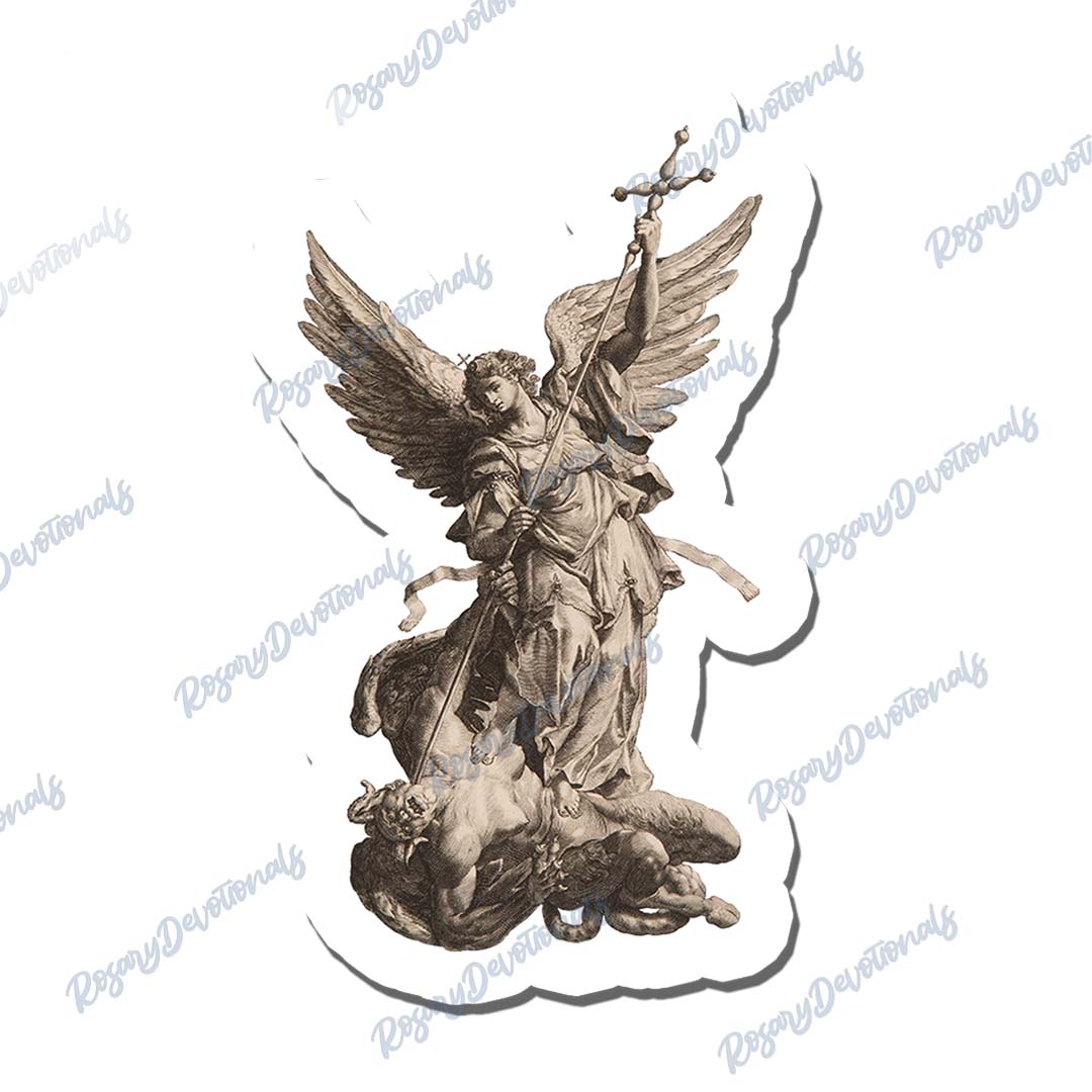 Saint Michael Vinyl Sticker