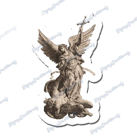 Saint Michael Vinyl Sticker