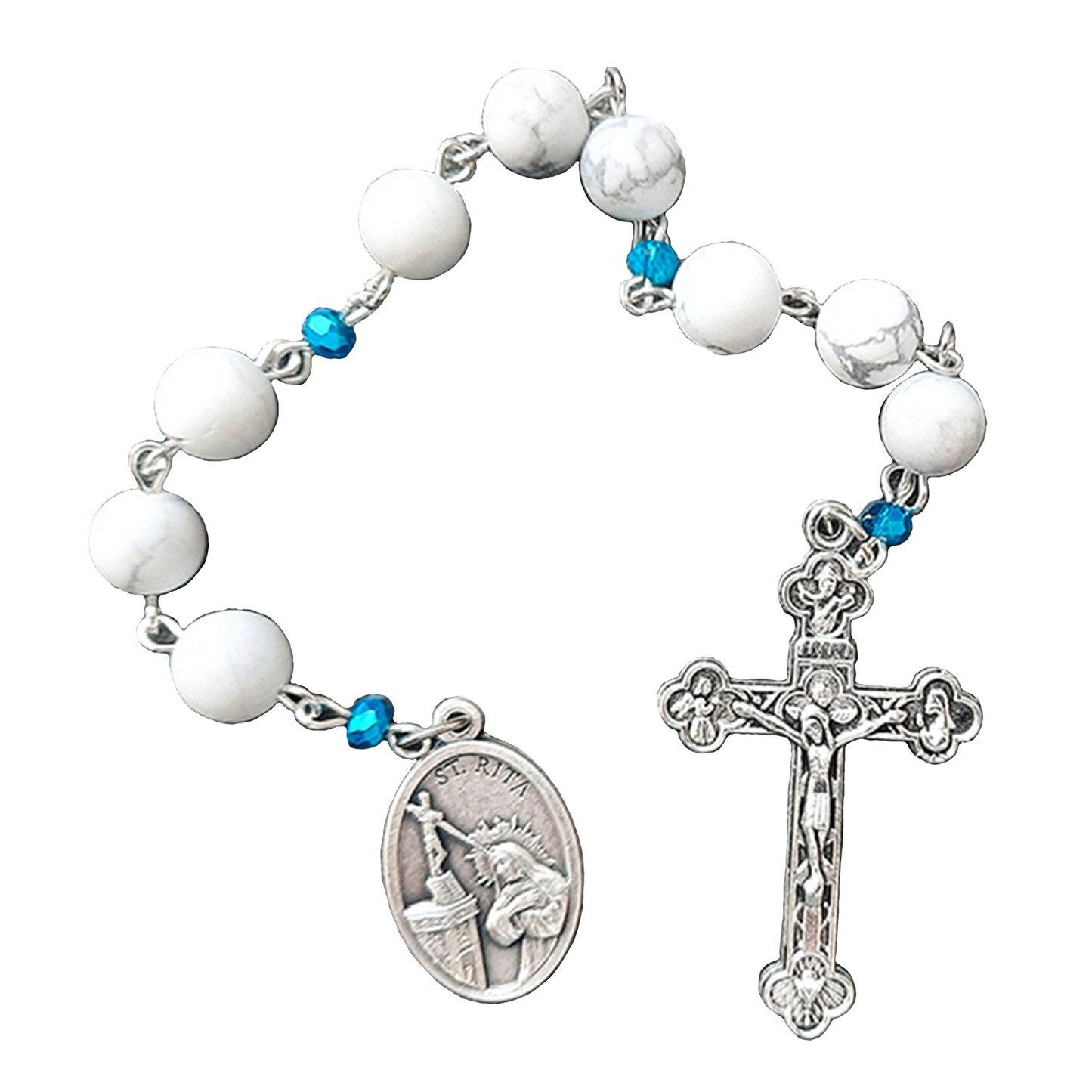 Saint Rita Chaplet Beads