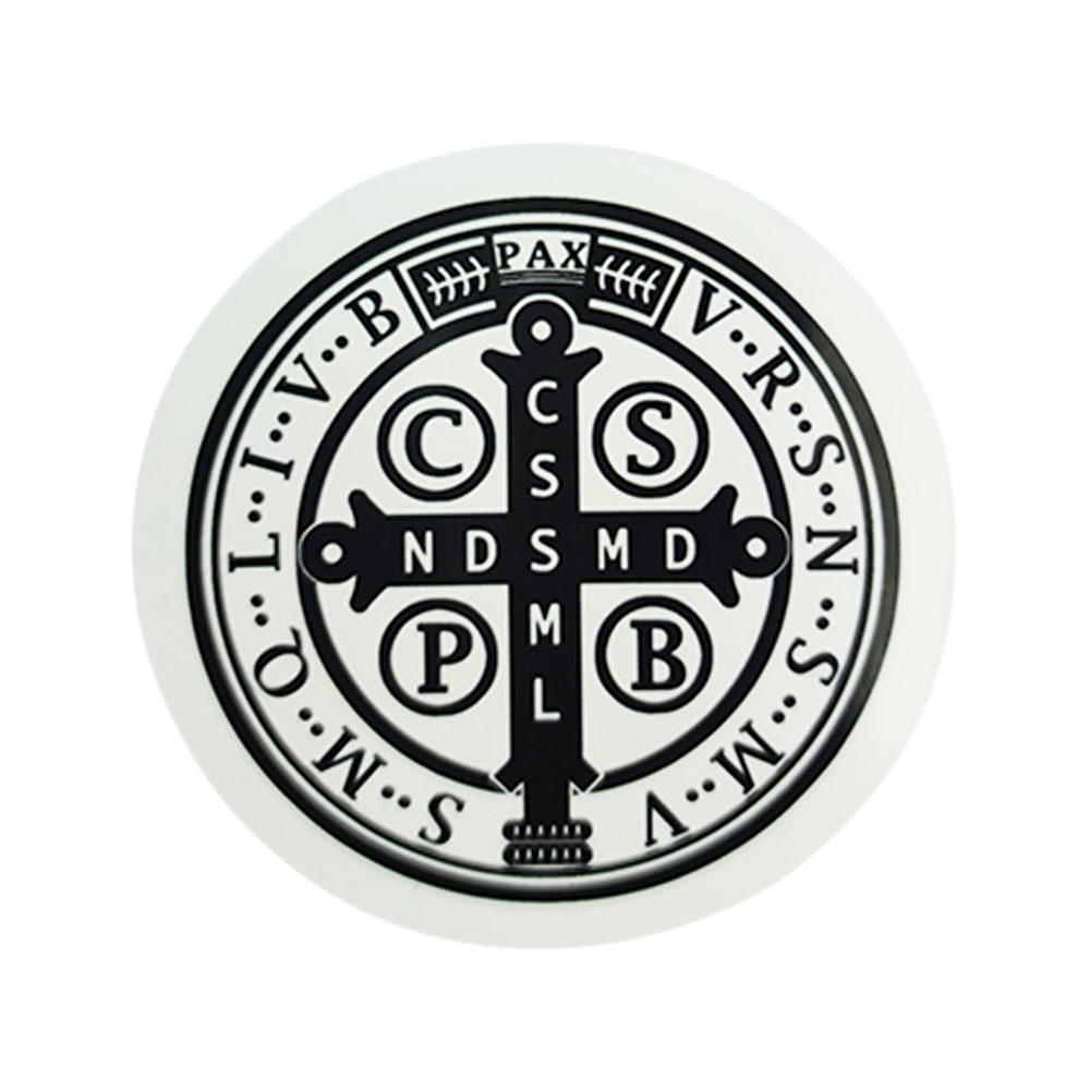 Saint Benedict Medal Vinyl Sticker