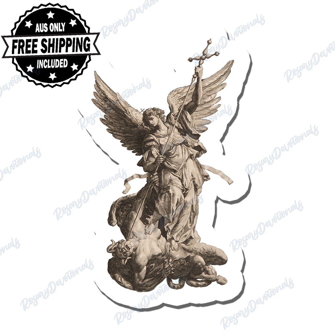 Saint Michael Vinyl Sticker