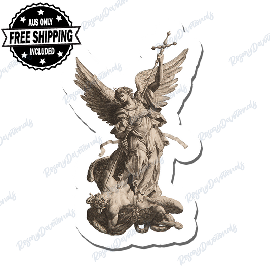 Saint Michael Vinyl Sticker