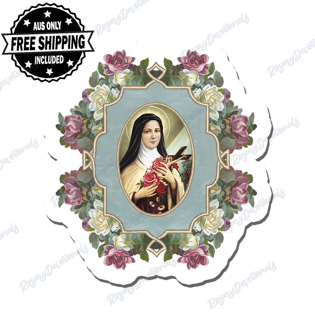 Saint Therese of Lisiuex Vinyl Sticker