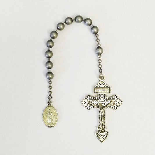 WW1 Metal Dungeon Ball One Decade Combat Battle Rosary