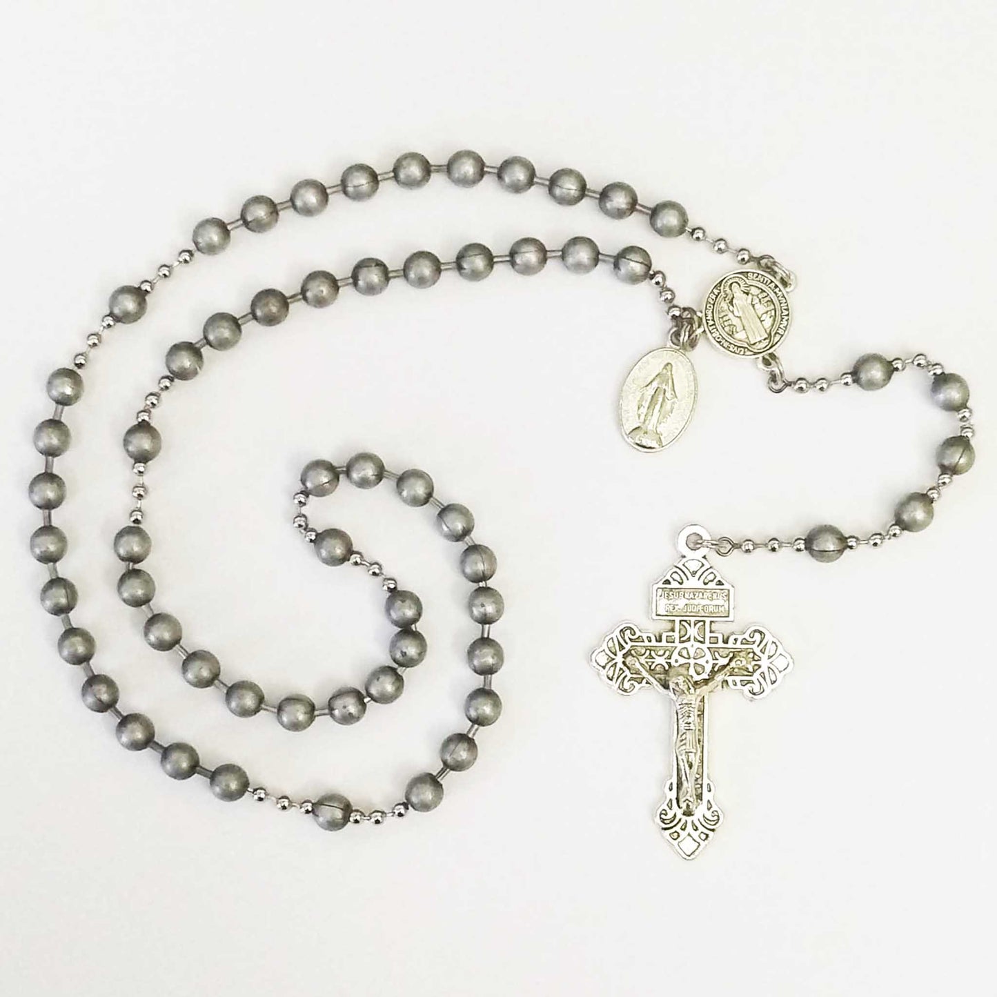 WW1 Metal Dungeon Ball Combat Battle Rosary