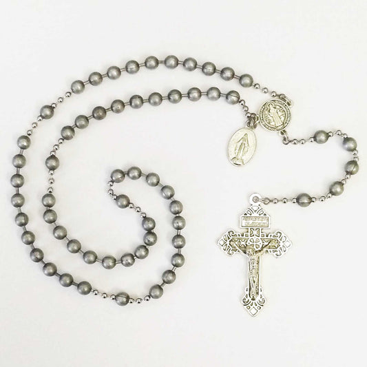 WW1 Metal Dungeon Ball Combat Battle Rosary