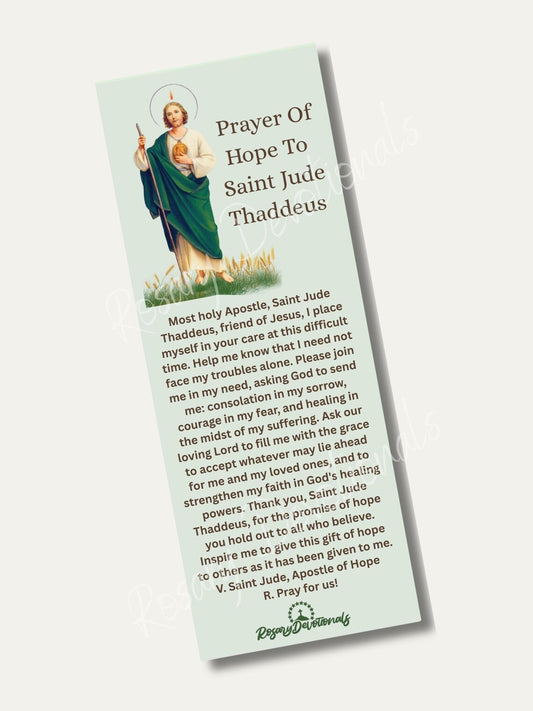 Saint Jude Hope Prayer Card
