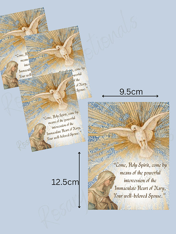 Come Holy Spirit Prayer Card