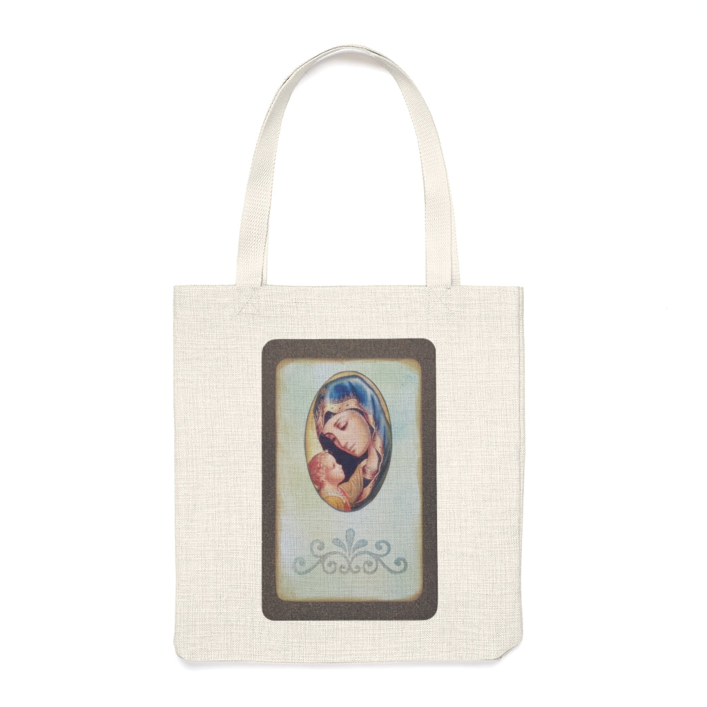 Our Lady with Baby Jesus Tote Bag