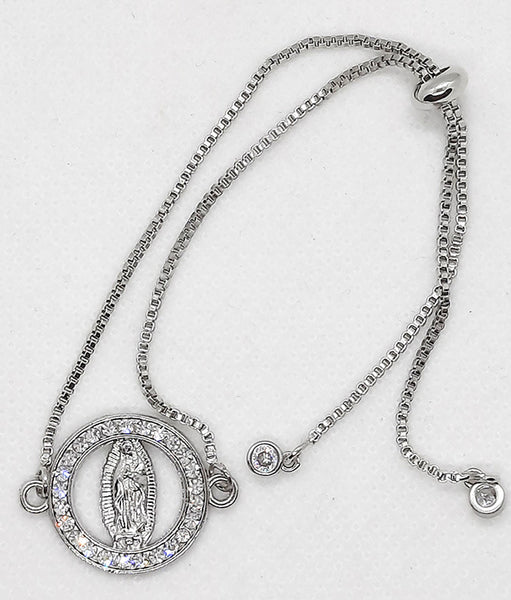 Chain Bracelet of Our Lady of Guadualupe