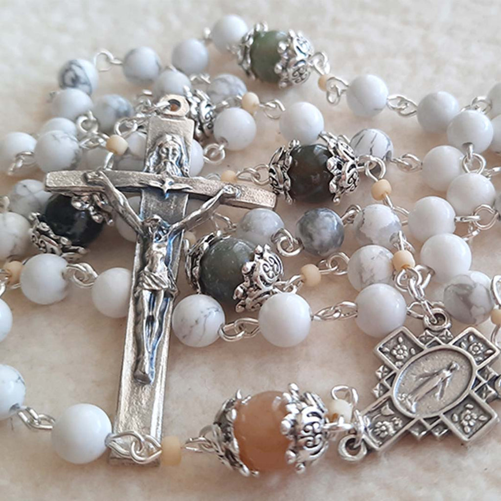 Gemstone rosary hot sale