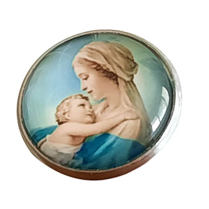 Madonna and Child Lapel Pin