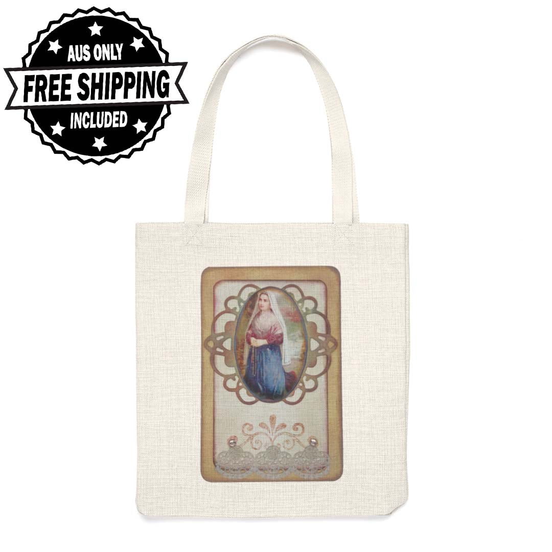 Saint Bernadette Tote Bag