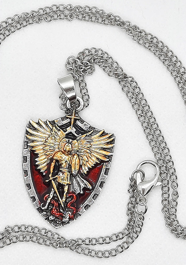 Buy Dave The Bunny St Michael Necklace Online India | Ubuy