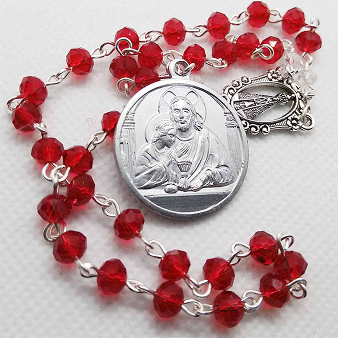The Blessed Sacrament Chaplet - Silver