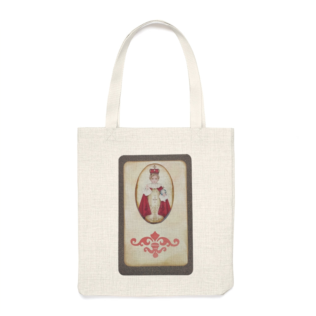 Jesus Infant of Prague Tote Bag